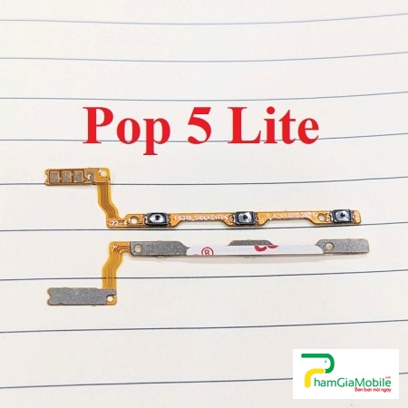 Dây Nút Nguồn Tecno Pop 5 Lite Âm Lượng Power Volume Button Flex Cabl